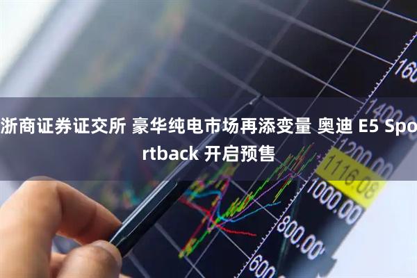 浙商证券证交所 豪华纯电市场再添变量 奥迪 E5 Sportback 开启预售