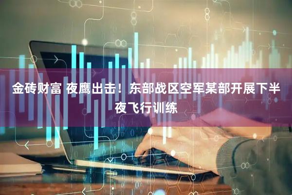 金砖财富 夜鹰出击！东部战区空军某部开展下半夜飞行训练